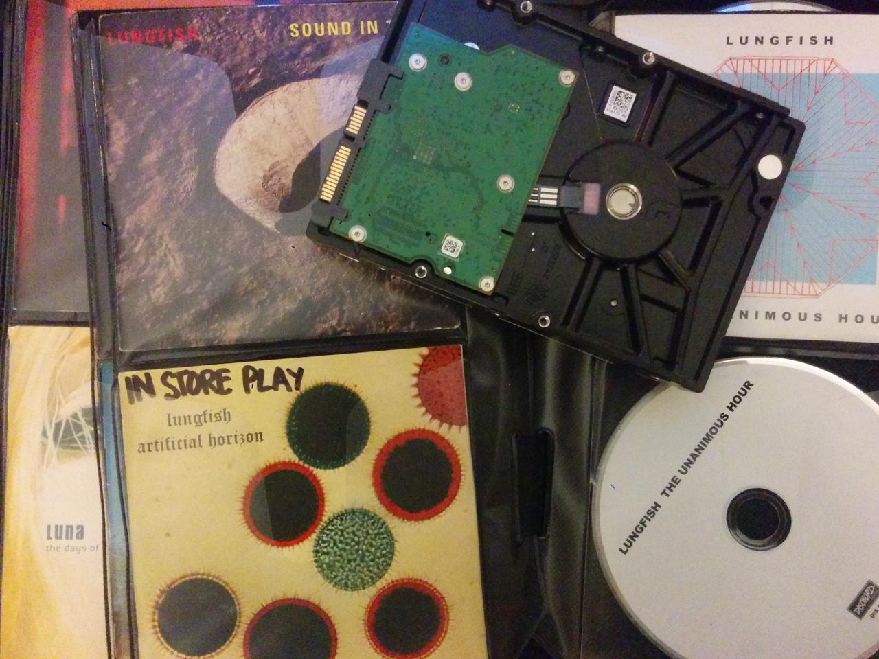 The best of '90s CDs and '90s technology. Also my favorite Lungfish CD